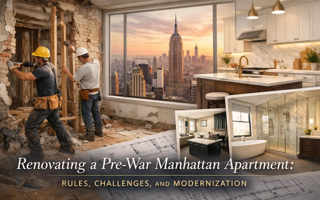 Renovating a Pre-War Manhattan Apartment: Rules, Challenges, and Modernization