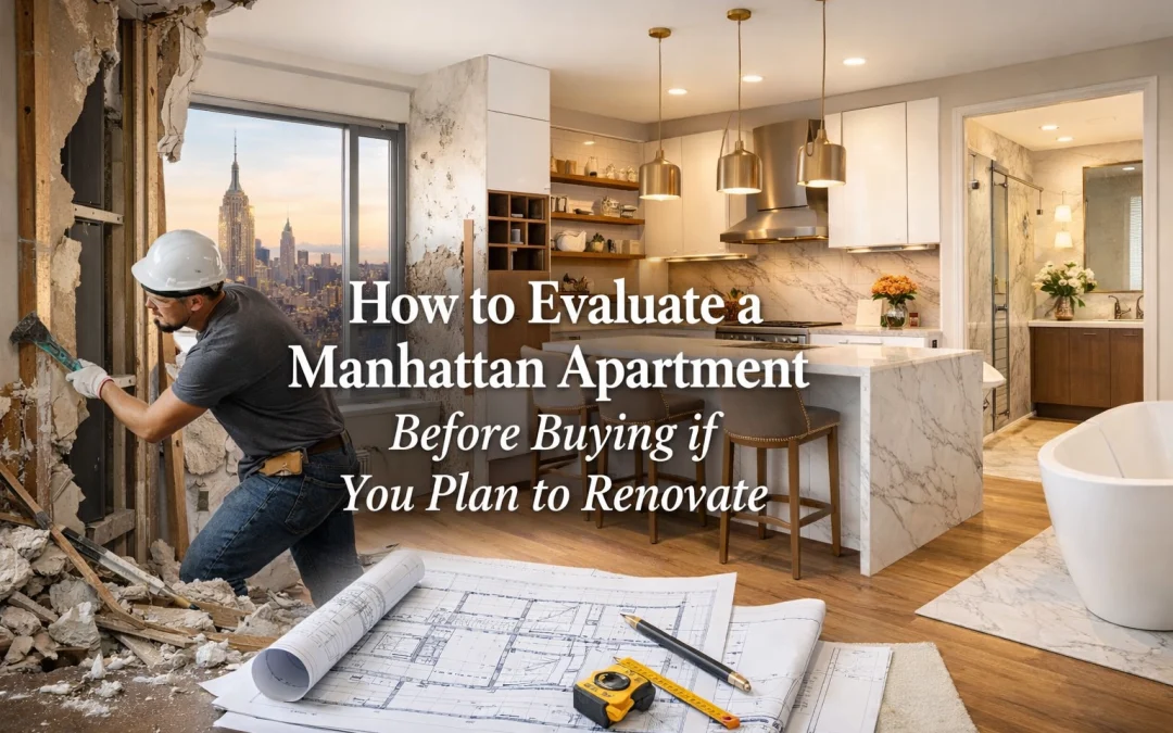 How to Evaluate a Manhattan Apartment Before Buying if You Plan to Renovate