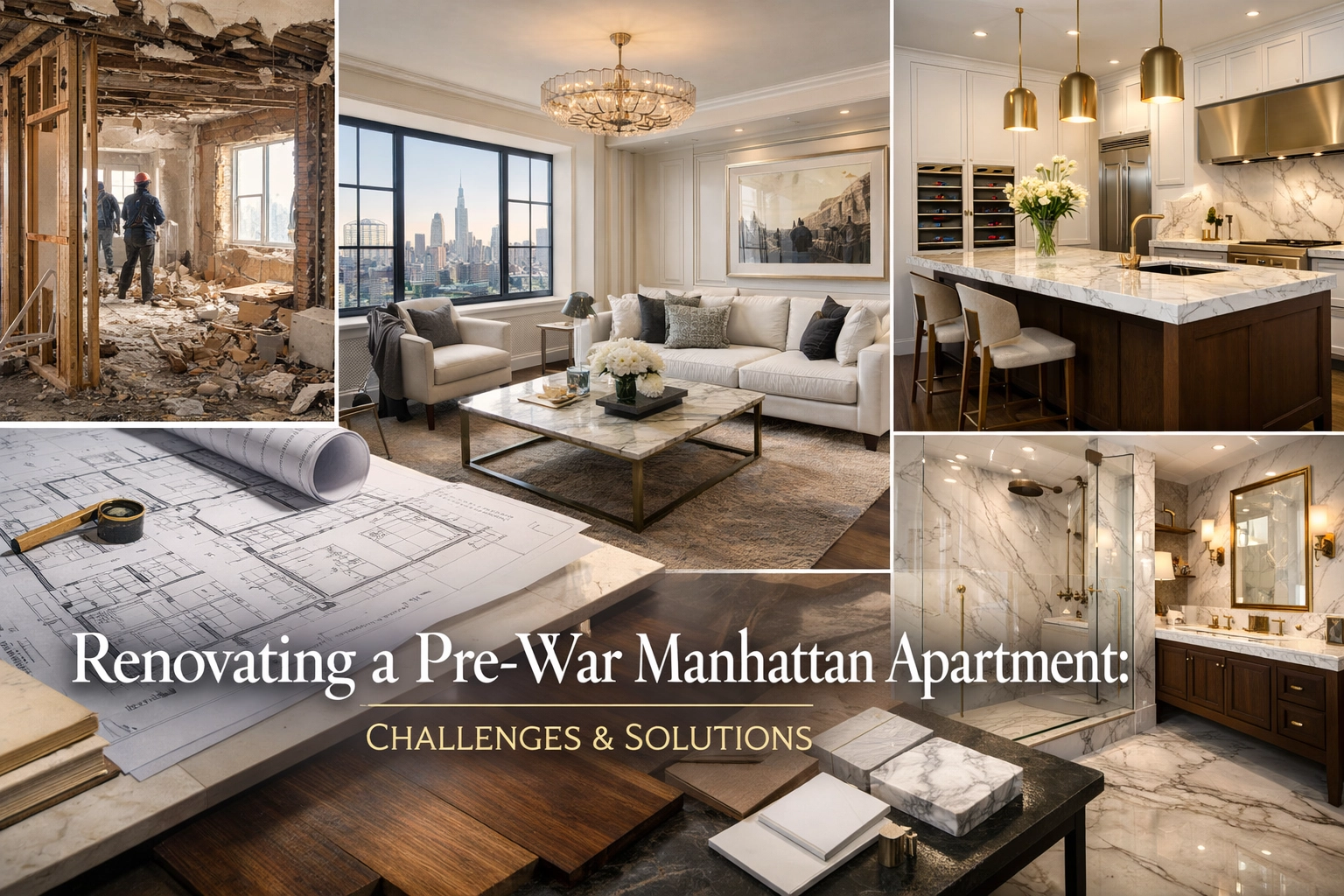 Renovating a Pre-War Manhattan Apartment: Challenges & Solutions ...