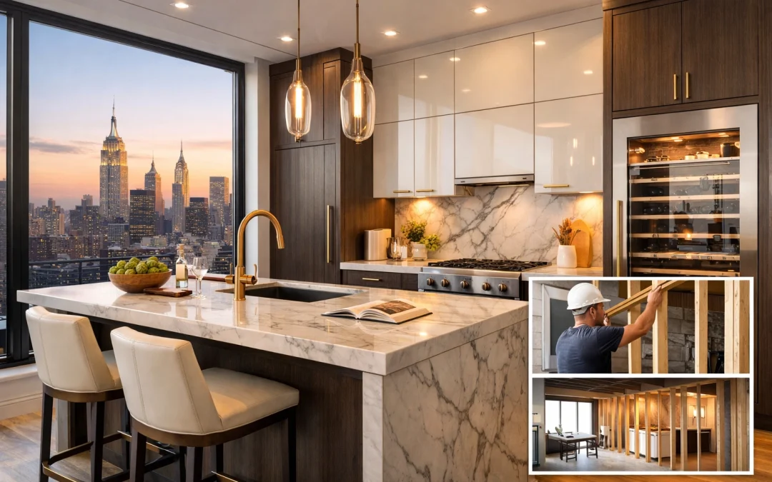 Luxury Kitchen Remodeling in Manhattan: Maximizing Value and Style in Limited Square Footage