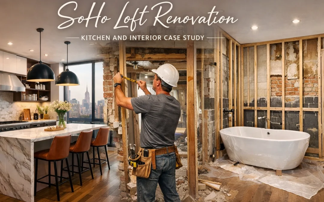 SoHo Loft Kitchen: Layout Planning Example