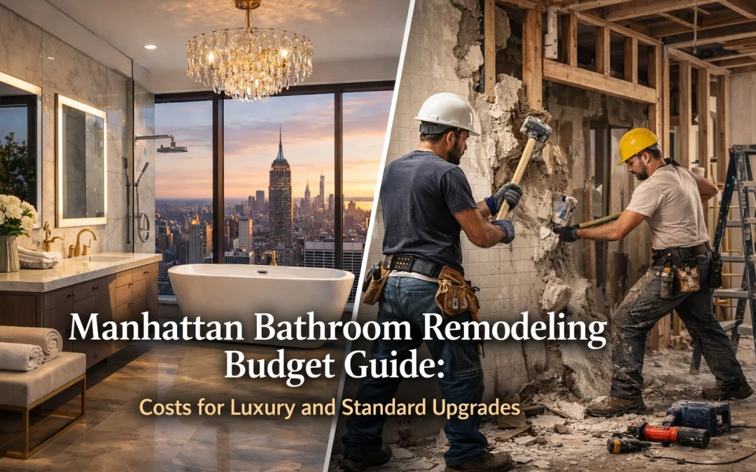 Manhattan Bathroom Remodeling Budget Guide: Costs for Luxury and Standard Upgrades