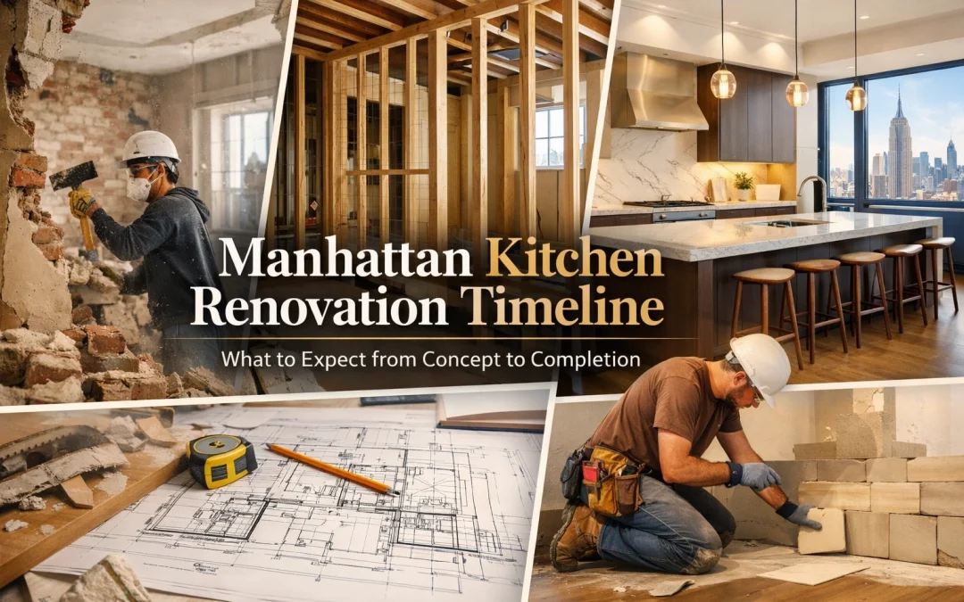 Manhattan Kitchen Renovation Timeline: What to Expect from Concept to Completion