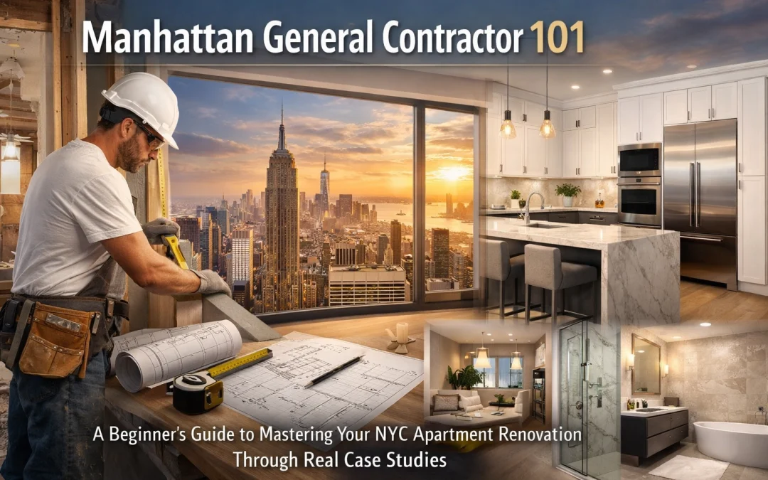 Manhattan General Contractor 101: A Beginner’s Guide to Mastering Your NYC Apartment Renovation Through Real Case Studies