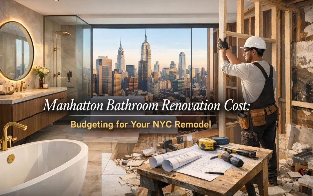 Manhattan Bathroom Renovation Cost: Budgeting for Your NYC Remodel