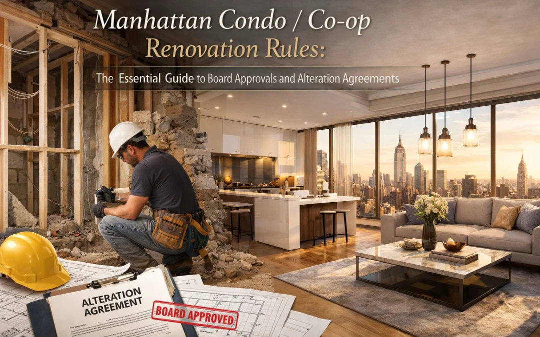 Manhattan Condo / Co-op Renovation Rules: The Essential Guide to Board Approvals and Alteration Agreements