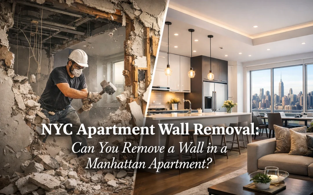 NYC Apartment Wall Removal: Can You Remove a Wall in a Manhattan Apartment?