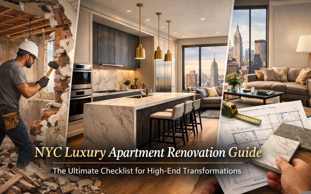 NYC Luxury Apartment Renovation Guide: The Ultimate Checklist for High-End Transformations