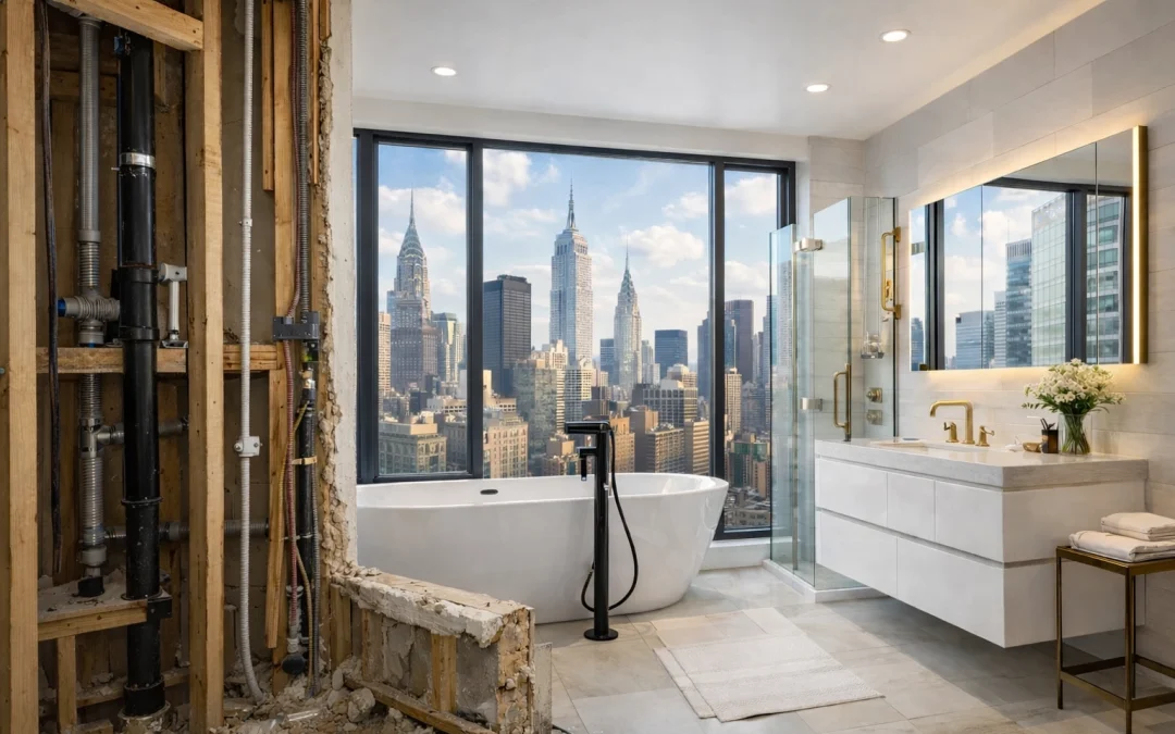 Can You Move a Bathroom in a Manhattan Apartment?
