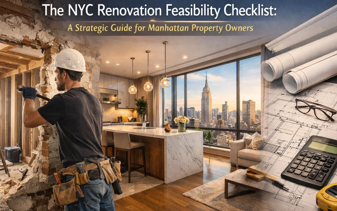 The NYC Renovation Feasibility Checklist: A Strategic Guide for Manhattan Property Owners