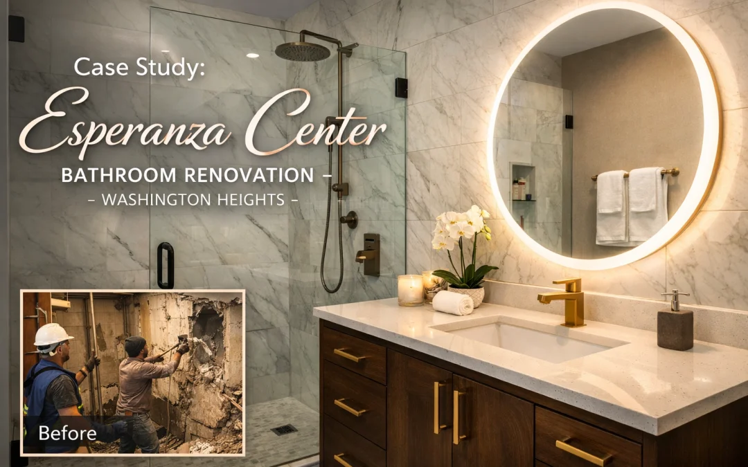 Washington Heights Facility Bathroom: Planning Example