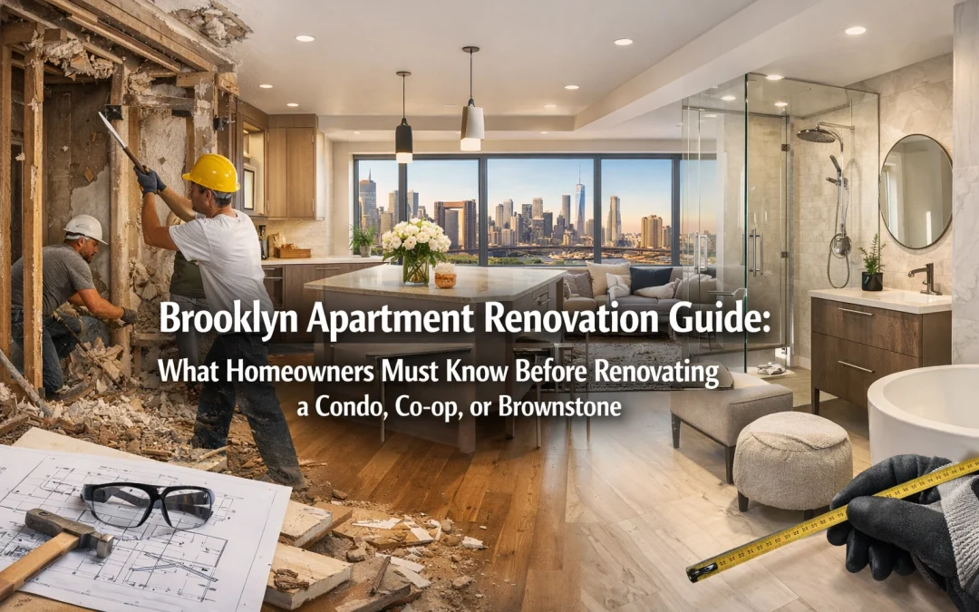 Brooklyn Apartment Renovation Guide: What Homeowners Must Know Before Renovating a Condo, Co-op, or Brownstone