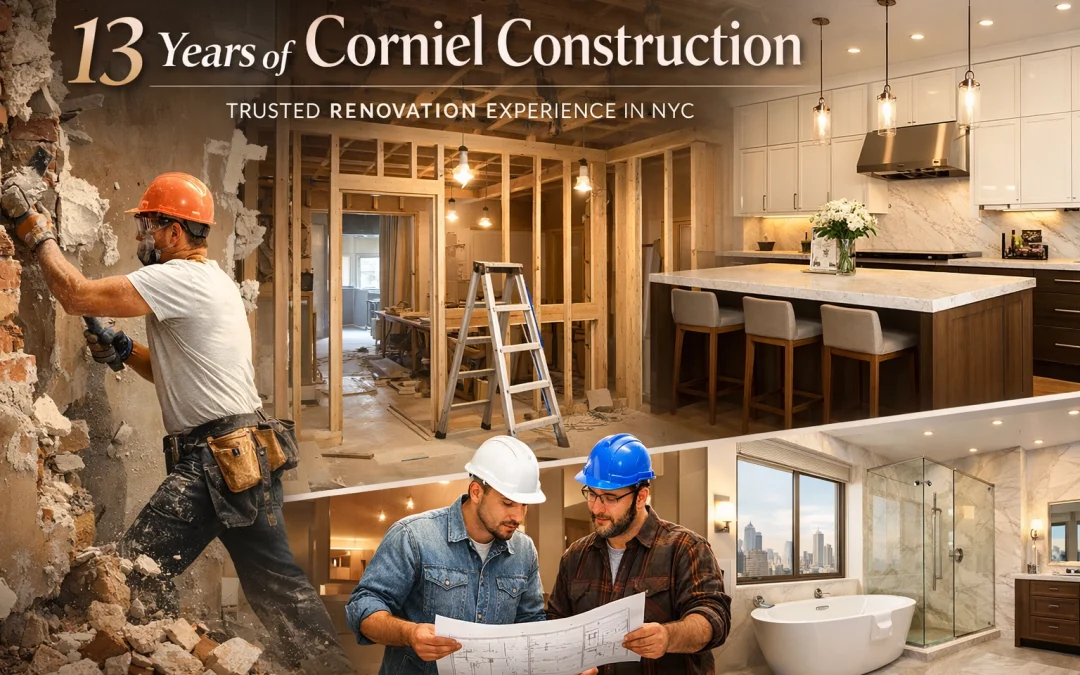 13 Years of Corniel Construction – Trusted Renovation Experience in NYC ...