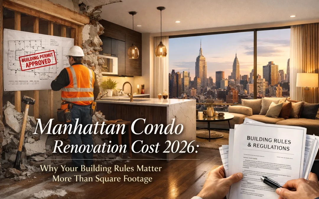 Manhattan Condo Renovation Cost 2026: Why Your Building Rules Matter More Than Square Footage