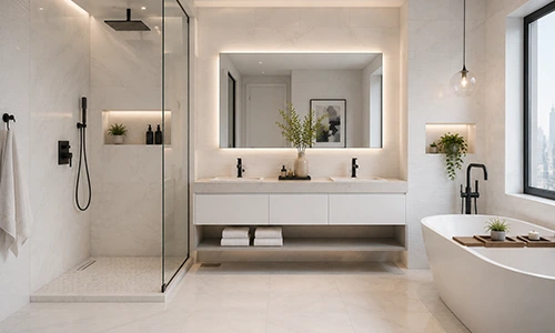 Tiles & Waterproofing Bathroom