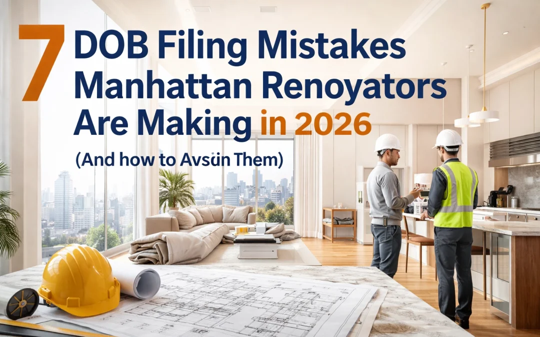 7 DOB Filing Mistakes Manhattan Renovators Are Making in 2026 (And How to Avoid Them)