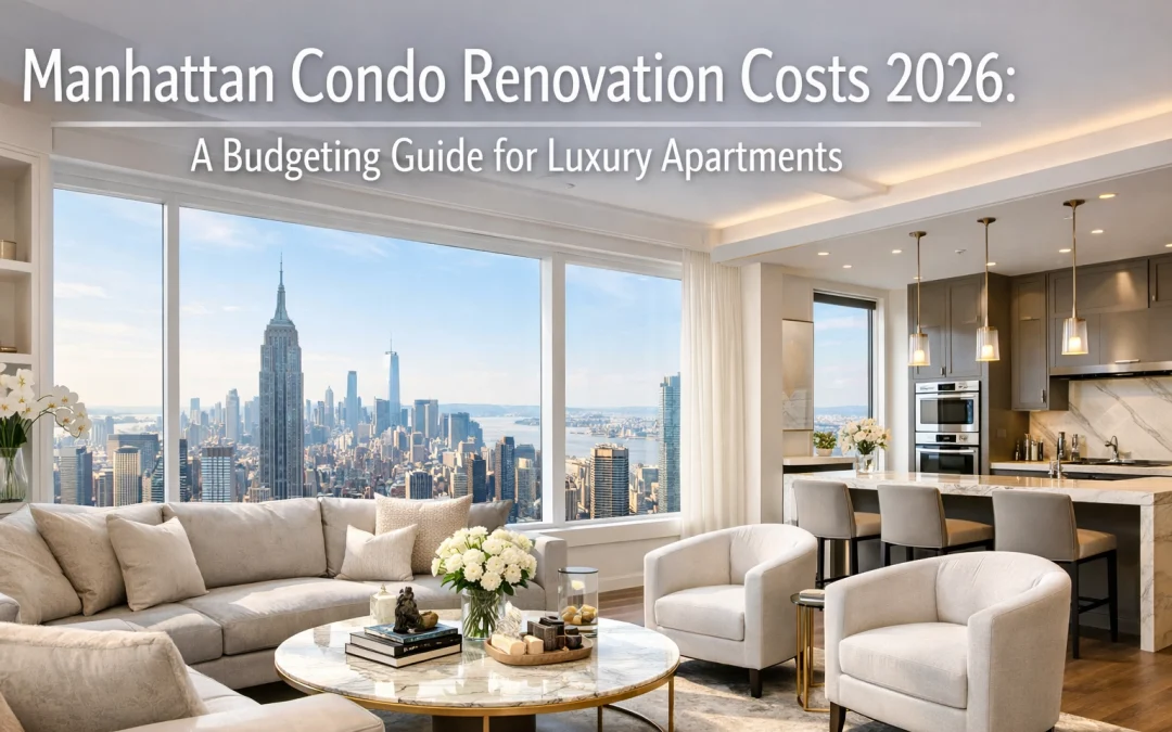 Manhattan Condo Renovation Costs 2026: A Budgeting Guide for Luxury Apartments