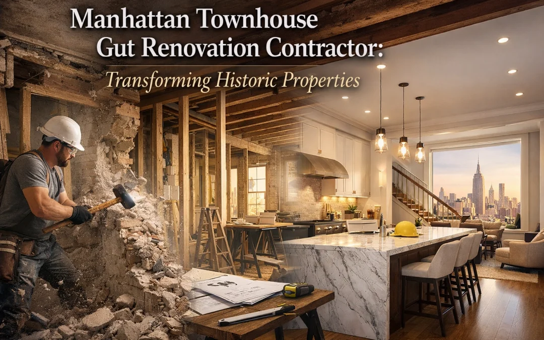 Manhattan Townhouse Gut Renovation Contractor: Transforming Historic Properties