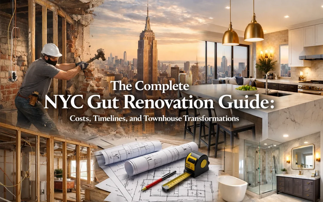 The Complete NYC Gut Renovation Guide: Costs, Timelines, and Townhouse Transformations