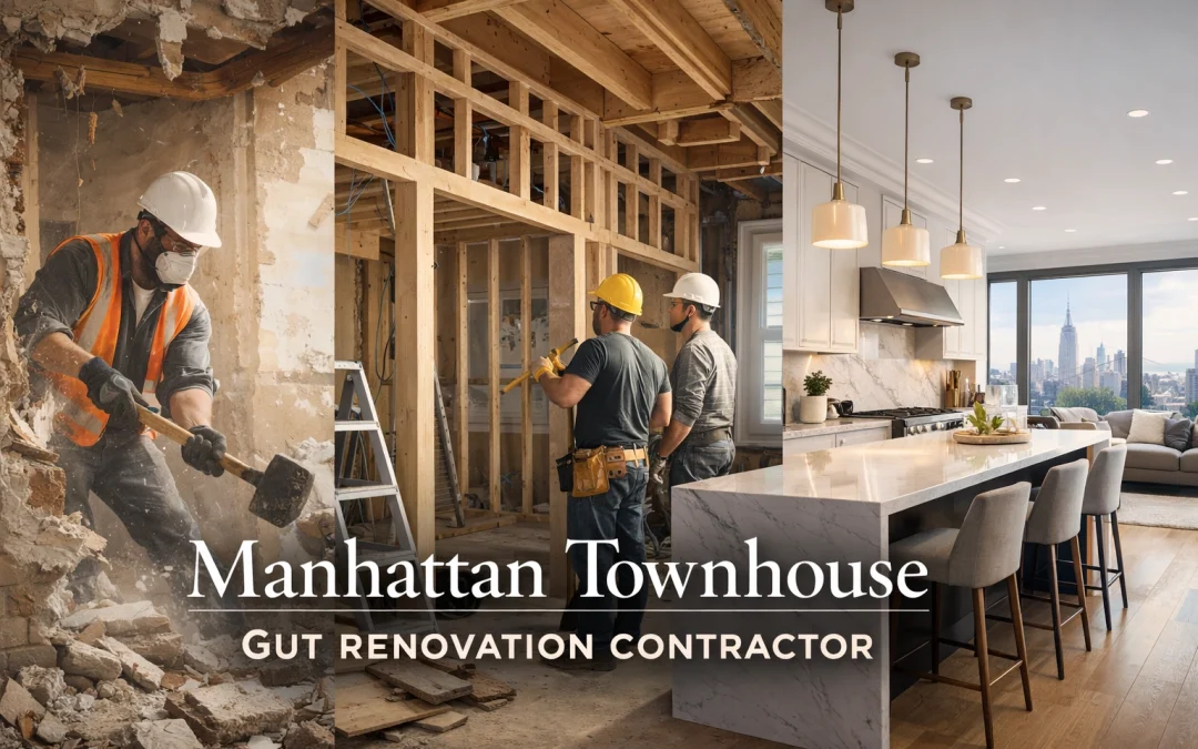 Manhattan Townhouse Gut Renovation Contractor