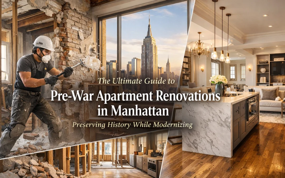 The Ultimate Guide to Pre-War Apartment Renovations in Manhattan: Preserving History While Modernizing