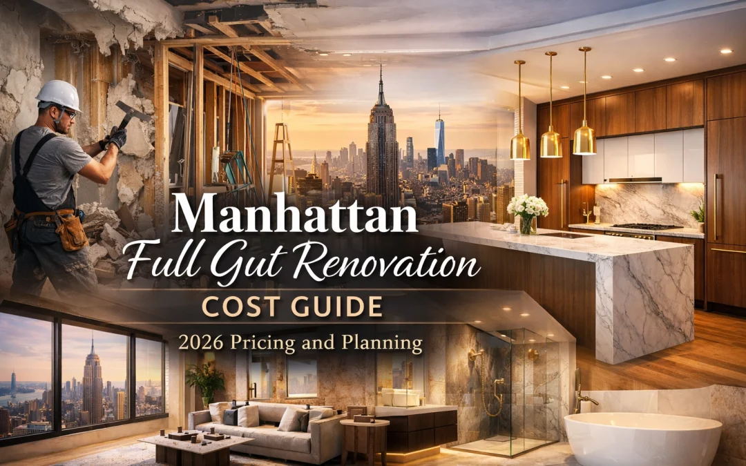 Manhattan Full Gut Renovation Cost Guide – 2026 Pricing and Planning