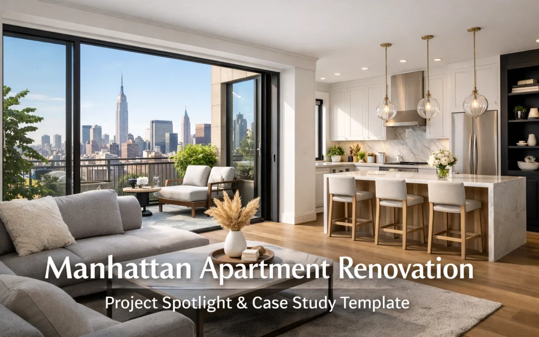 Manhattan Apartment Renovation: Project Spotlight & Case Study Template