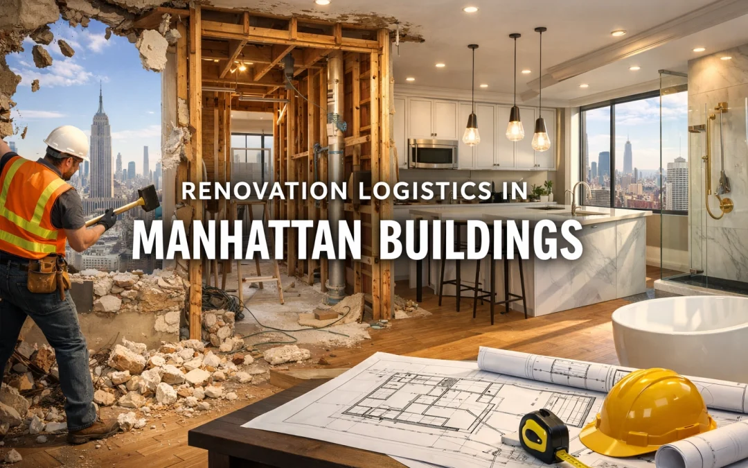 Renovation Logistics in Manhattan Buildings