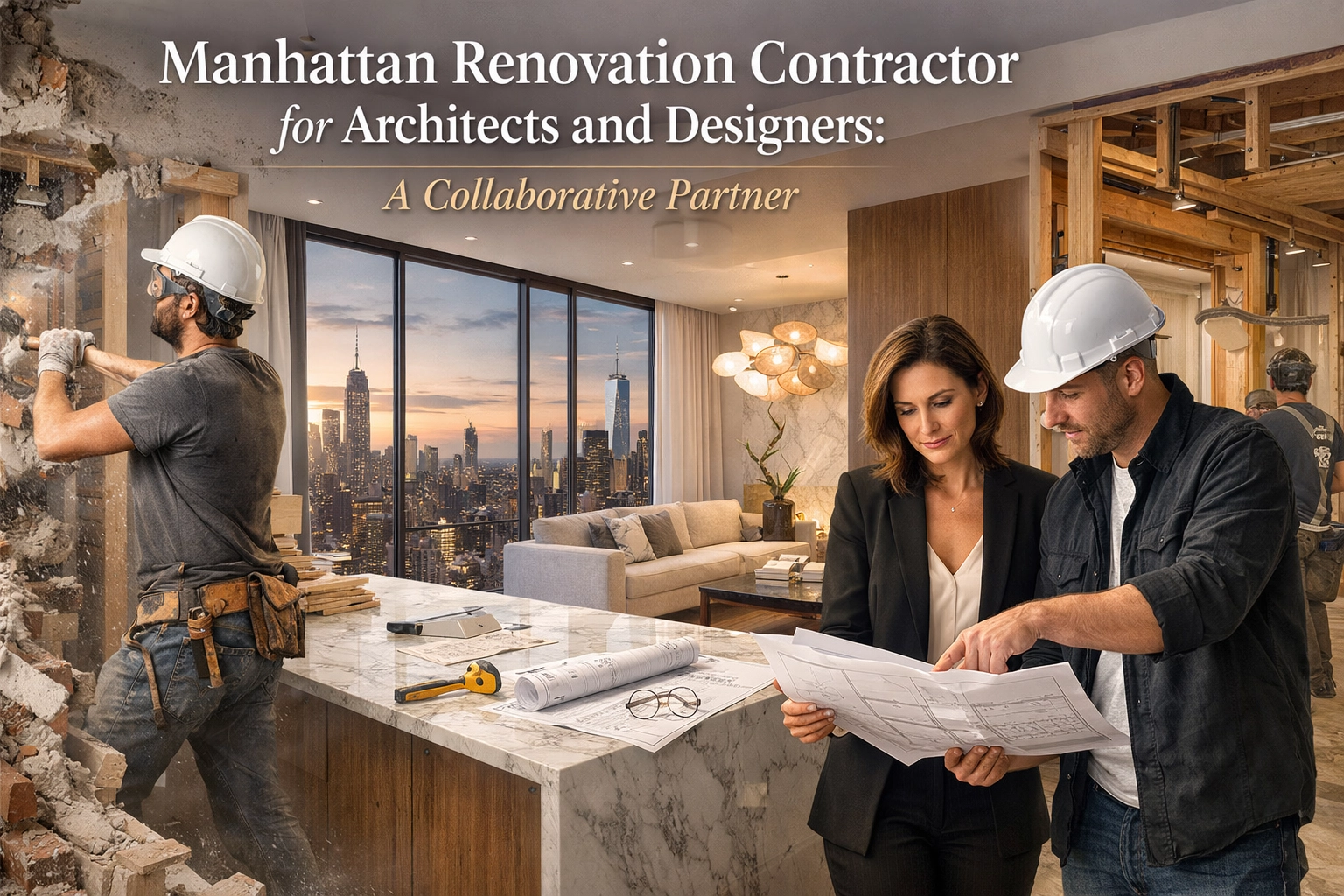 Manhattan Renovation Contractor for Architects and Designers: A Collaborative Partner