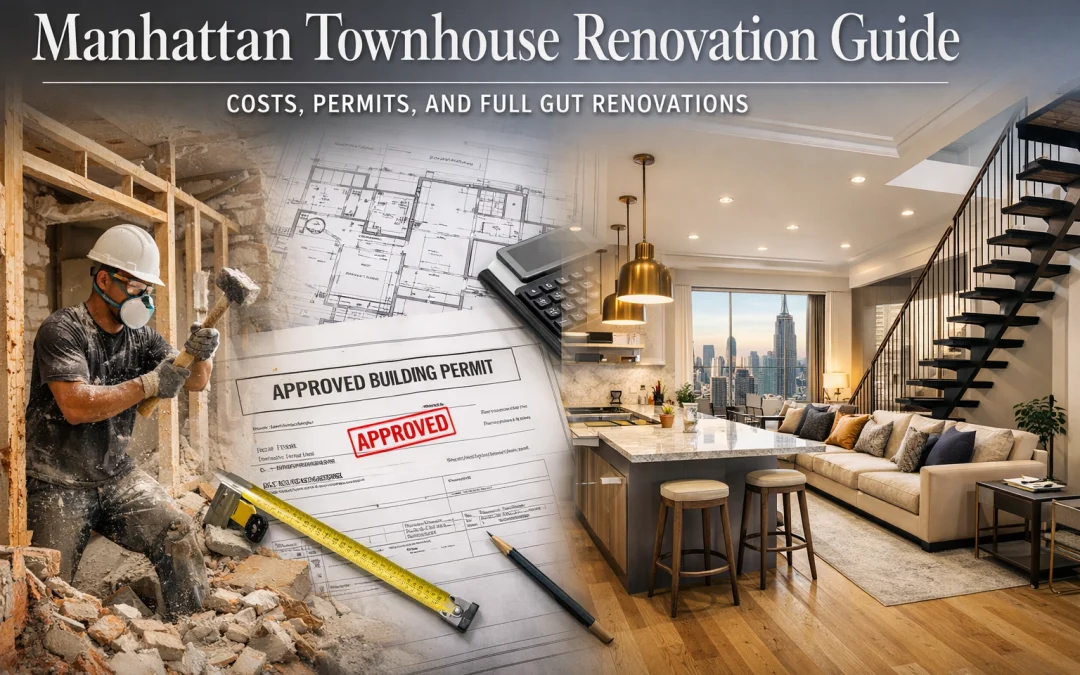 Manhattan Townhouse Renovation Guide – Costs, Permits, and Full Gut Renovations