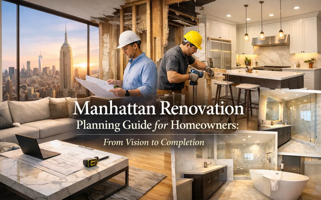 Manhattan Renovation Planning Guide for Homeowners: From Vision to Completion