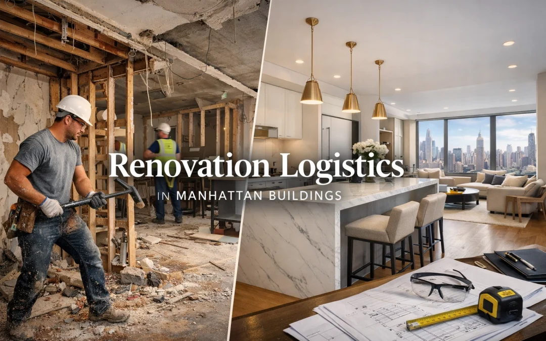 Renovation Logistics in Manhattan Buildings