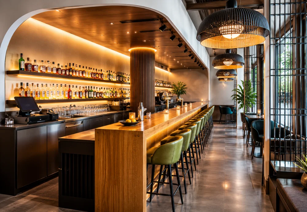 Restaurant and bar remodeling interior
