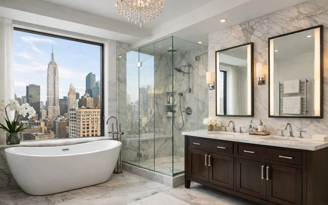 Upper-Floor Townhouse Bathroom: Delivery Planning Example