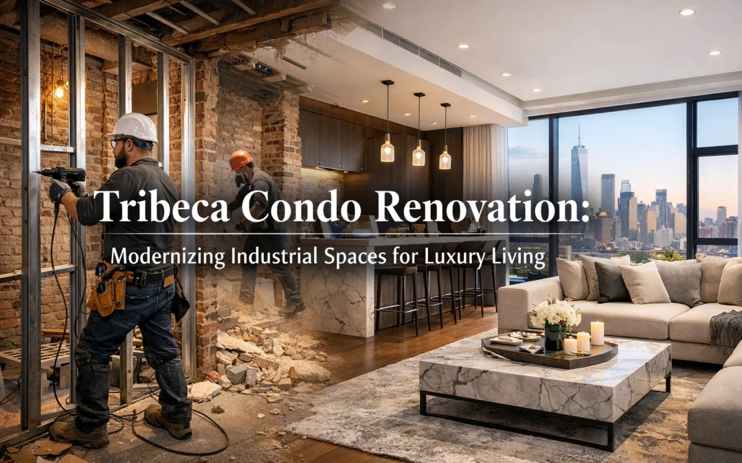 Tribeca Condo Renovation: Modernizing Industrial Spaces for Luxury Living
