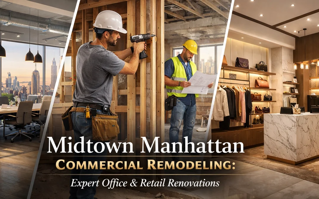Midtown Manhattan Commercial Remodeling: Expert Office & Retail Renovations