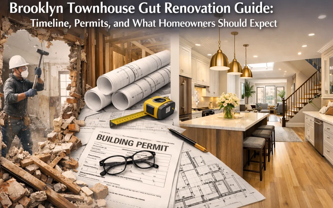 Brooklyn Townhouse Renovation Guide: Gut Renovation Timeline, Permits, and Costs